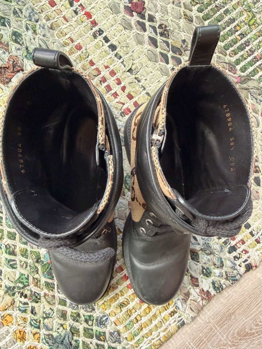 Gucci Women's GG Marmont Leather Ankle Boots - Picture 8 of 10